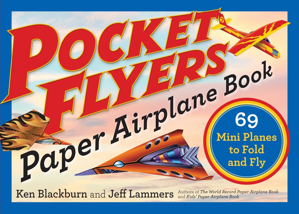 pocket flyers paper airplane book 69 mini planes to fold and fly flyers book
