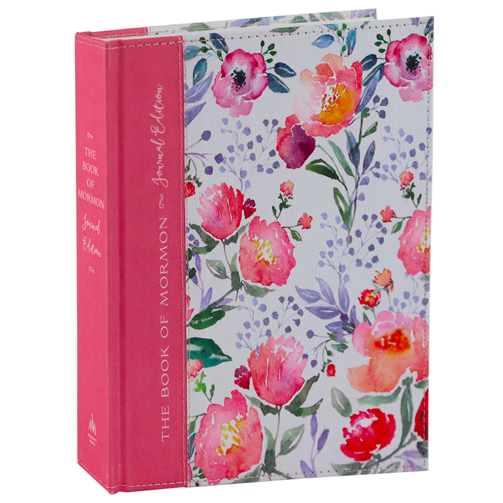 Pink Floral Book Of Mormon Journal Deseret Book