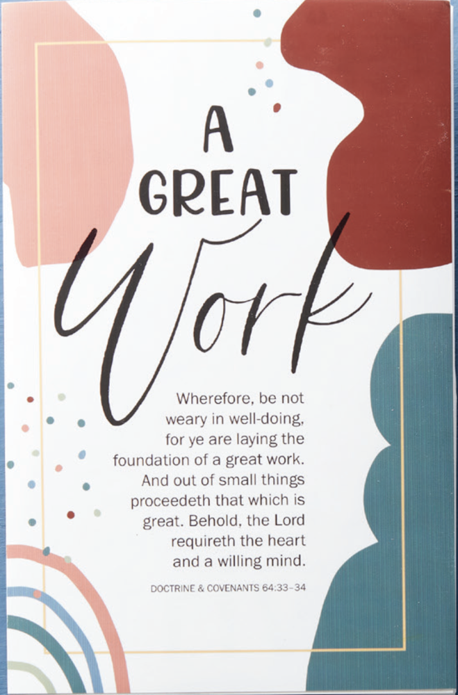 A Great Work 2021 Youth Theme Poster vrogue.co