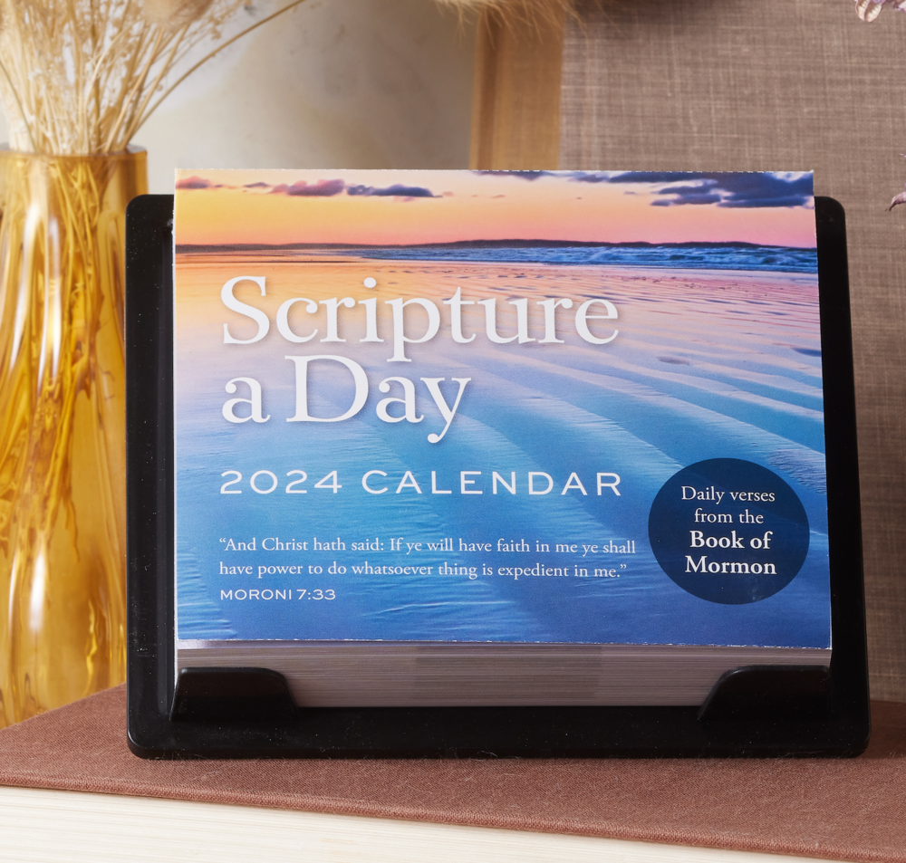 2024 Scripture a Day Book of Mormon Desk Calendar